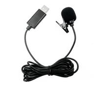 Microfono lavalier USB omnidirezionale a filo