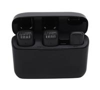 Microfono Lavalier Wireless, Battito MIC 2.4G 12h Batteria Ad Alta sensibilità per lo Streaming Live