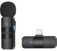Microfono Lavalier wireless Boya V1, omnidirezionale, riduzione del rumore - Nouvo