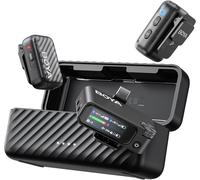Microfono Lavalier Wireless Boyamic 2, Riduzione Rumore IA -40 dB, 24-32 bit, Autonomia 54h, USB-C, Audio Pro 48kHz - Nouvo