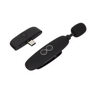 Microfono lavalier Wireless, interfaccia di riduzione del Rumore di Tipo C con Chip ad Alta sensibilità, Microfono lavalier Wireless per Il monitoraggio in Classe