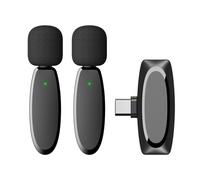 Microfono lavalier wireless/microfono a clip per registrazione, TikTok, Live Stream