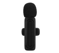Microfono Lavalier Wireless, Microfono Lavalier a Riduzione del Rumore a Ritardo Ultra Basso 2.4G, Mini Microfono con Registrazione Dell'orario di Lavoro 13H per Intervista Vlog