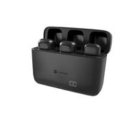 Microfono lavalier wireless Natec 48 kHz con riduzione del rumore e custodia per il trasporto