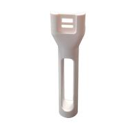 Microfono Maniglia Adattatore per DJI MIC 3 Intervista Mic Palmare Adattatore Impugnatura ergonomica Microfono Accessori (Short white)