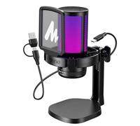 Microfono Maono DGM20 USB condensatore cardioide RGB per gaming