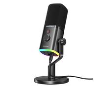 MAONO Microfono Gaming USB XLR: Microfono Dinamico con software, Microphone per Podcasting e Streaming Studio, pulsante mute e guadagno, per registrazione vocal PC, YouTube, Chat, PS4/5 PD100X