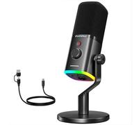 Microfono Maono PD100X USB/XLR cardioide RGB per streaming e podcast