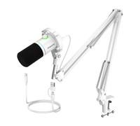 Microfono Maono PD200XS USB XLR cardioide con illuminazione RGB e controllo touch