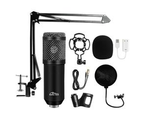 Microfono Media-Tech con kit di accessori MICROFONO DA STUDIO E STREAMING MT397K