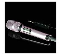 microfono Microfono karaoke wireless Dynamic UHF. Home Studio Recording per Computer Audio Professional DJ. Microfono portatile della conferenza dell'altoparlante con il ricevitore amplificatore voce