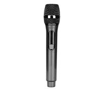 Microfono Microfono Microfono Wireless Microfono Dinamico con Schermata a LED 6,35 Mm da 3,5 Mm per L'uso Esterno della Conferenza Domestica (BLACK)