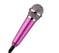 Microfono Mini per Vlogging Portatile Universale in Lega di Alluminio per | Microfono per Canto e Creazione di Contenuti per Podcast, Streaming, Canto, , Studio, Creazione Contenuti, Ri