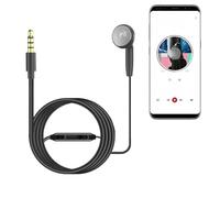 Microfono Monoauricolare Per Smartphone Per Aziende - Controllo Del Filo Per Cuffie Monoauricolare, Robusto Equipaggiamento Per La Comunicazione, Accessorio Di Ascolto Necessario | Auricolare Affidabi