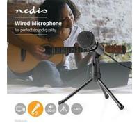 MICROFONO NEDIS A CONDENSATORE MICTJ100BK MICROFONO PER LA PERFETTA RIPRODUZIONE DEL SUONO PER QUALSIASI COSA, DAI BRANI AI PODCAST, PRESENTAZIONI, VIDEOCONFERENZE (SKYPE, YOUTUBE, TWITCH, ECC.) E MOL