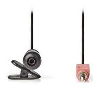 Microfono Nedis MICCJ100BK jack 3,5 mm cardioide lavalier nero