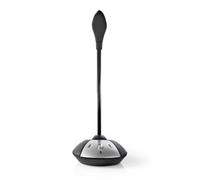Microfono Nedis MICDU100BK USB direzionale con cancellazione rumore e controllo volume
