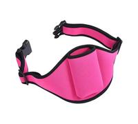 Microfono Pack Belt, Waist Pouch Carrier, 44.09 x 6.1 in Sturdy Phone Holder, Adjustable Secure Fit, Lightweight Breathable Fabric for Dancing, Yoga, Workout, Performance Use, rosa, riferimento