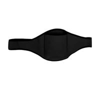 Microfono Pack Belt, Waist Pouch Carrier, 44.09 x 6.1 in Sturdy Phone Holder, Adjustable Secure Fit, Lightweight Breathable Fabric for Dancing, Yoga, Workout, Performance Use, Nero , riferimento