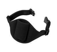 Microfono Pack Belt with Pouch Carrier, regolabile in vita per microfono wireless, multi-funzionale Sturdy Phone Packs for Yoga, Dancing, Workout, and Fitness Activities, Nero , riferimento alla