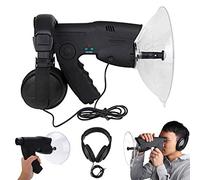 Microfono parabolico Orecchio bionico Dispositivo di registrazione per l'ascolto di uccelli elettronici Zoom 8XHD Telescopio per il birdwatching all'aperto Distanza di osservazione monoculare 8m-1200m