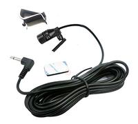 Microfono per auto stereo da 3,5 mm per autoradio, compatibile con Kenwood Boss Corehan Power JVC Sony Jensen Alpine Vehicle Head Unit Car Stereo Enabled Audio GPS DVD