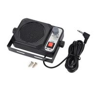 Microfono per autoradio mobile con altoparlante esterno cablato, mini altoparlante esterno compatto per autoradio, timbro chiaro, suono forte e