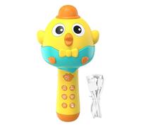 Microfono per Bambini 2 In 1 Altoparlante Portatile A Forma Di Gallina
