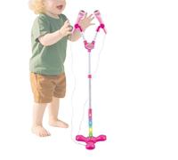 Microfono Per Bambini Con Supporto Giocattolo Cantante con Colorate