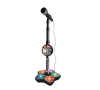 Microfono per bambini facile da usare con supporto, semplici controlli a pulsante per cantare, imparare la musica e giocare creativo microfono per feste