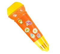 Microfono per bambini, Karaoke Echo Kids Prop, Cartone animato divertente microfono amplificazione della voce, forniture per lo sviluppo precoce del rumore educativo, giocattoli che cambiano la voce