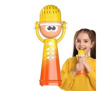 Microfono per bambini, portatile, con attività di sviluppo leggero e precoce, gioco educativo per interni ed esterni, facile da usare tra il canto originale