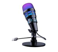 Microfono per computer - Dispositivo di registrazione USB, microfono audio professionale - Attrezzature di streaming per giochi e podcast, soluzione audio chiara per riunioni Chat vocali e