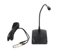 Microfono per computer professionale cablato da scrivania per conferenze, con collo regolabile per PC, laptop, altoparlanti, mixer, registrazione di discorsi, trasmissioni, chat