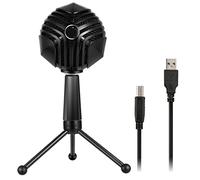 Microfono per computer USB Microfono per PC Microfono per computer con funzione mute Pattern Microfono a cancellazione del rumore Microfono Plug & Play Desktop condensatore omnidirezionale