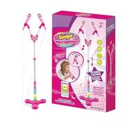 Microfono per con Piedi, Macchina Karaoke con Colorate, Giocattolo Microfono per, Macchina Del Karaoke Portatile Pours Bambino Con Altezza Regolabile, Giocattolo Musicale