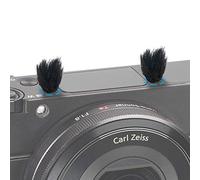 Microfono per fotocamera, 10 pezzi Pellicola antivento in pelliccia antivento per Sony RX1 RX10 RX100 Fotocamere compatte digitali Microfono incorporato Filtro antivento per esterni by YOUSHARES