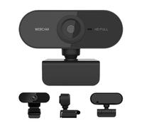 Microfono Per Fotocamera Del Computer - Audio Cristallino, Collegamento Video Per Laptop Streaming grandangolare 720P | Fotocamera Digitale Plug and Play, Clip Di Montaggio Del Monitor Versatile Per