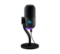 Microfono per gamer - LOGITECH G - Yeti GX - RGB dinamico - Per registrazione, streaming, gamer, podcast - PC o MAC - Nero - Nouvo