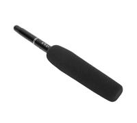 Microfono per Intervista Portatile a Condensatore Cardioide per Voce per Fotocamera DSLR con Cappuccio in Schiuma Antivento per Un'acquisizione del Suono Cristallina