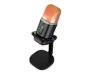 MICROFONO PER PC REDRAGON GM305 ECHOWAVE,1x USB-C, 1x jack 3,5 mm, Nero