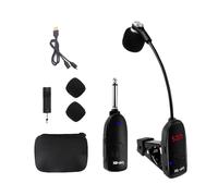 Microfono per sassofono a collo di cigno pick up strumento violoncello corno trasmettitore ricevitore