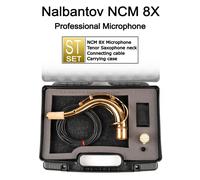 Microfono per sassofono tenore Nalbantov NCM 8X ST set - Sistema pickup,...