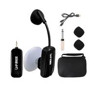 Microfono per strumenti musicali con adattatore Pickup per strumenti Microfono portatile con supporto a ventosa per chitarra acustica Piano Guzheng, Set da 1 pezzo