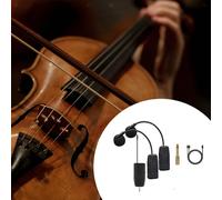 Microfono per violino senza fili, microfono a condensatore strumentale con clip,