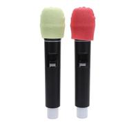 Microfono per Voce Dinamico con Interruttore On/off, Griglia a Rete Sferica con Filtro Anti-pop Integrato, Clip per Microfono A25D, Microfono UHF, Connettore XLR a 3 Pin per