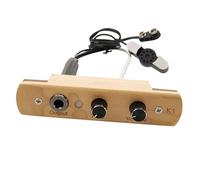 Microfono Pickup Sistemi Cajon Drum Sound Hole Pickup Con Volume Tono Controllo Strumenti a Percussione Accessori