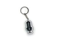 Microfono Portachiavi Spotify Personalizzato Spotify Code Portachiavi Music Codice Portachiavi Targa Acrilica Personalizzato Foto & Nome del Musica & Nome del Cantante microfono old style speaker