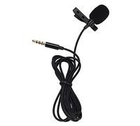 Microfono portatile a clip, nessun rumore di fondo Microfono con riduzione del rumore Eccellente qualità del suono Uscita stereo a 360 gradi per la registrazione vocale