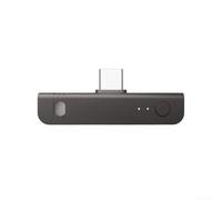 Microfono portatile a clip per DJI RC2 RC Pro, per audio cristallino con cancellazione automatica del rumore, per podcast, interviste, creazione di contenuti, piccolo design ABS (B)